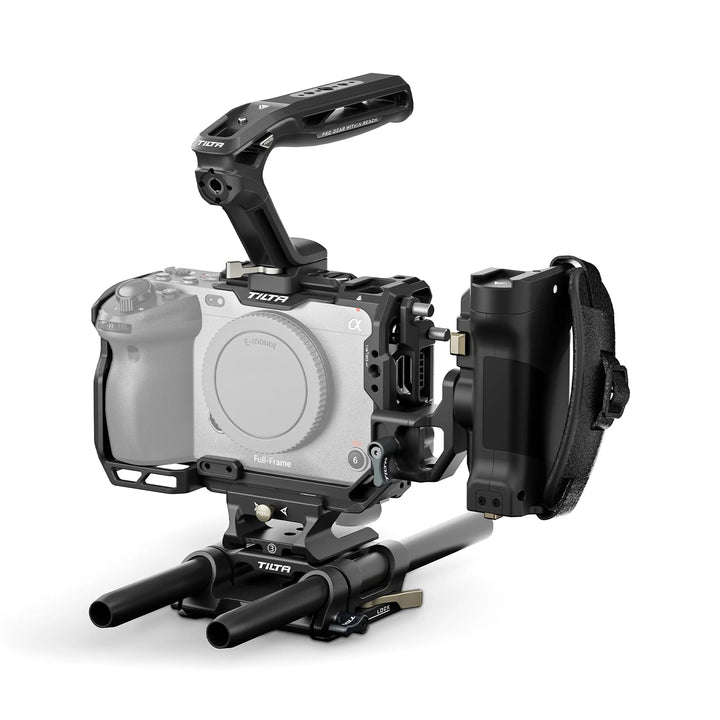 Tilta FX3 FX30 Cage, kompletter Kamerakäfig, kompatibel mit Sony FX3/FX30 Pro Kit mit HDMI-Kabelklem