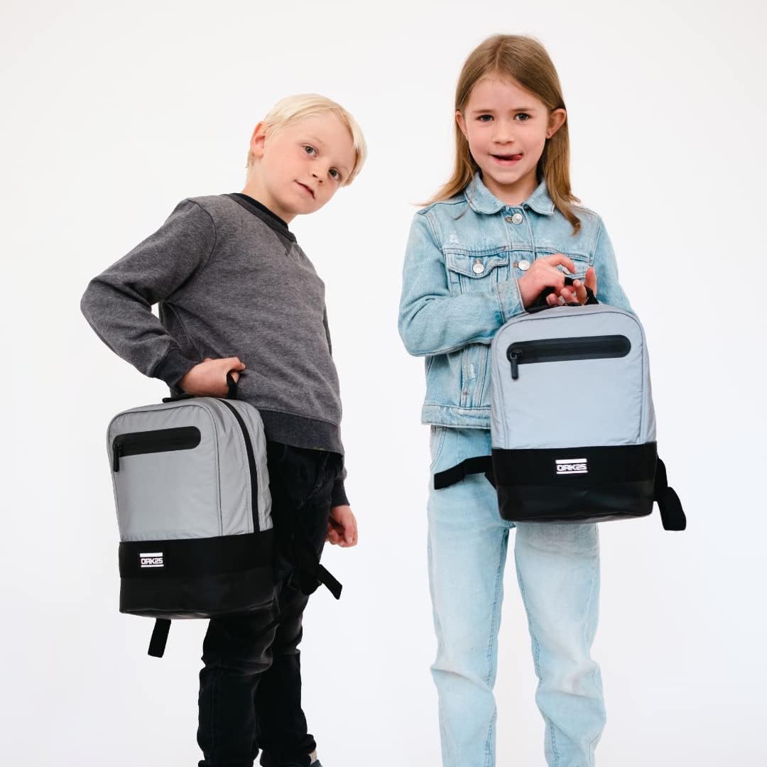 OAK25 Rucksack Kinder Mädchen & Jungen - Luminant Mini - Reflektierender Kinderrucksack für Kinderga