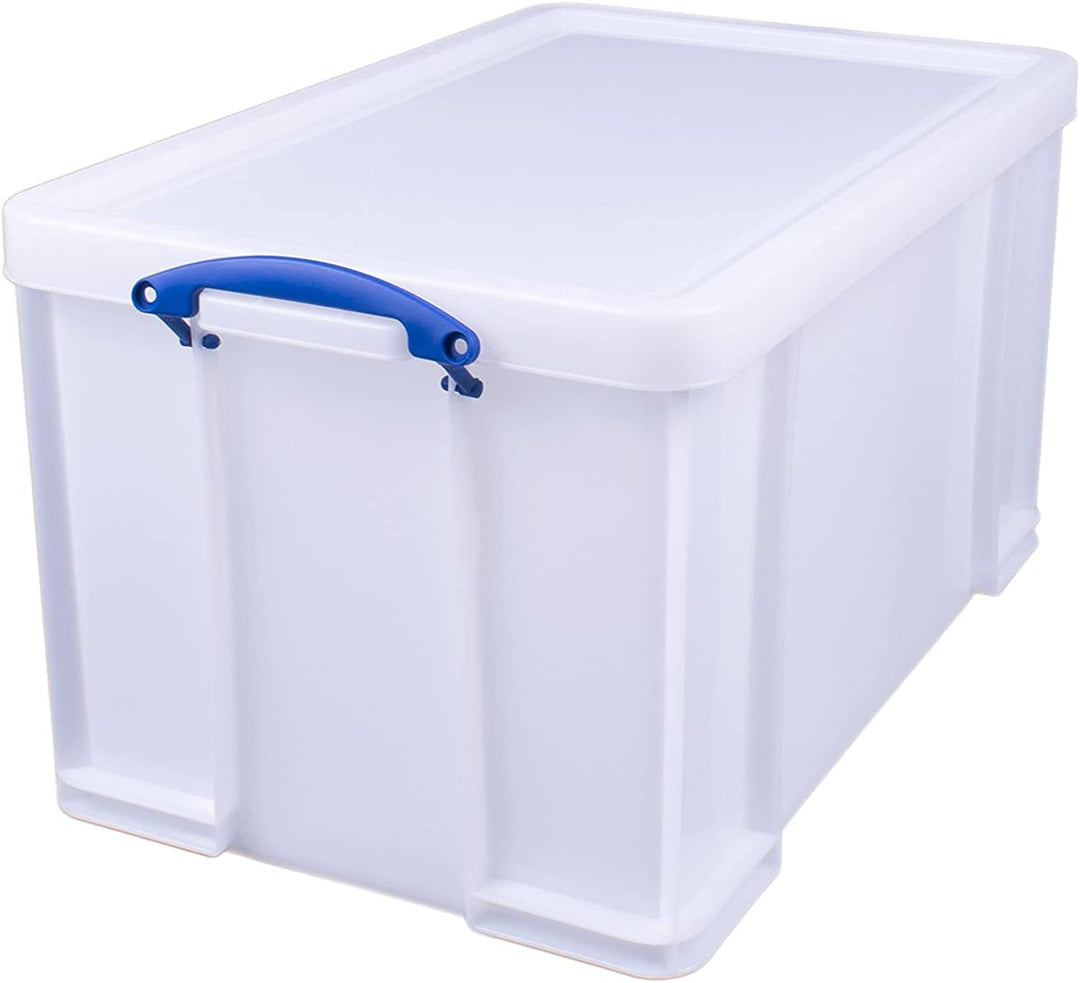 Really Useful Aufbewahrungsbox 84 Liter weiss stark 84 Litre, 84 Litre