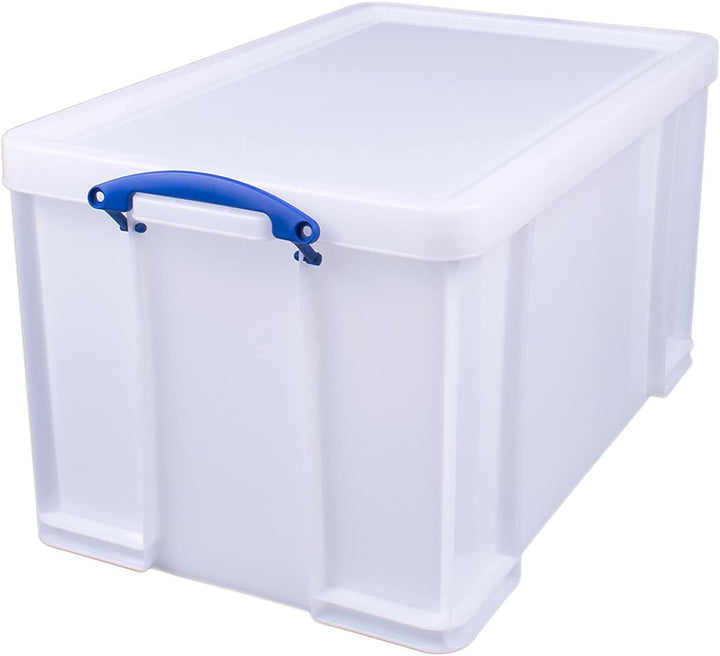 Really Useful Aufbewahrungsbox 84 Liter weiss stark 84 Litre, 84 Litre