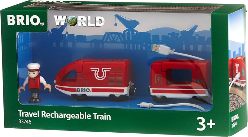 BRIO 33746 - Roter Akku-Reisezug