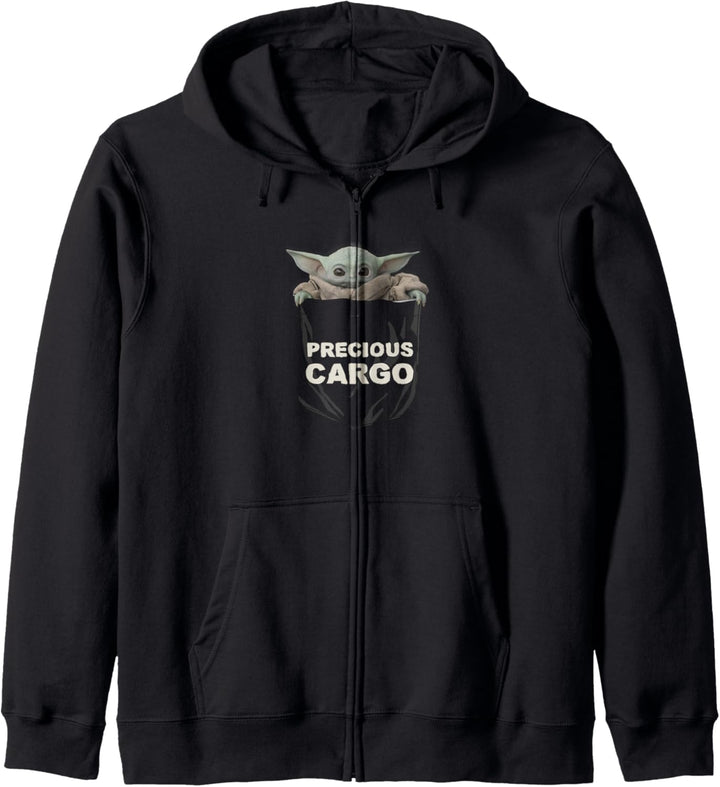 Star Wars The Mandalorian The Child Precious Cargo Pocket Kapuzenjacke