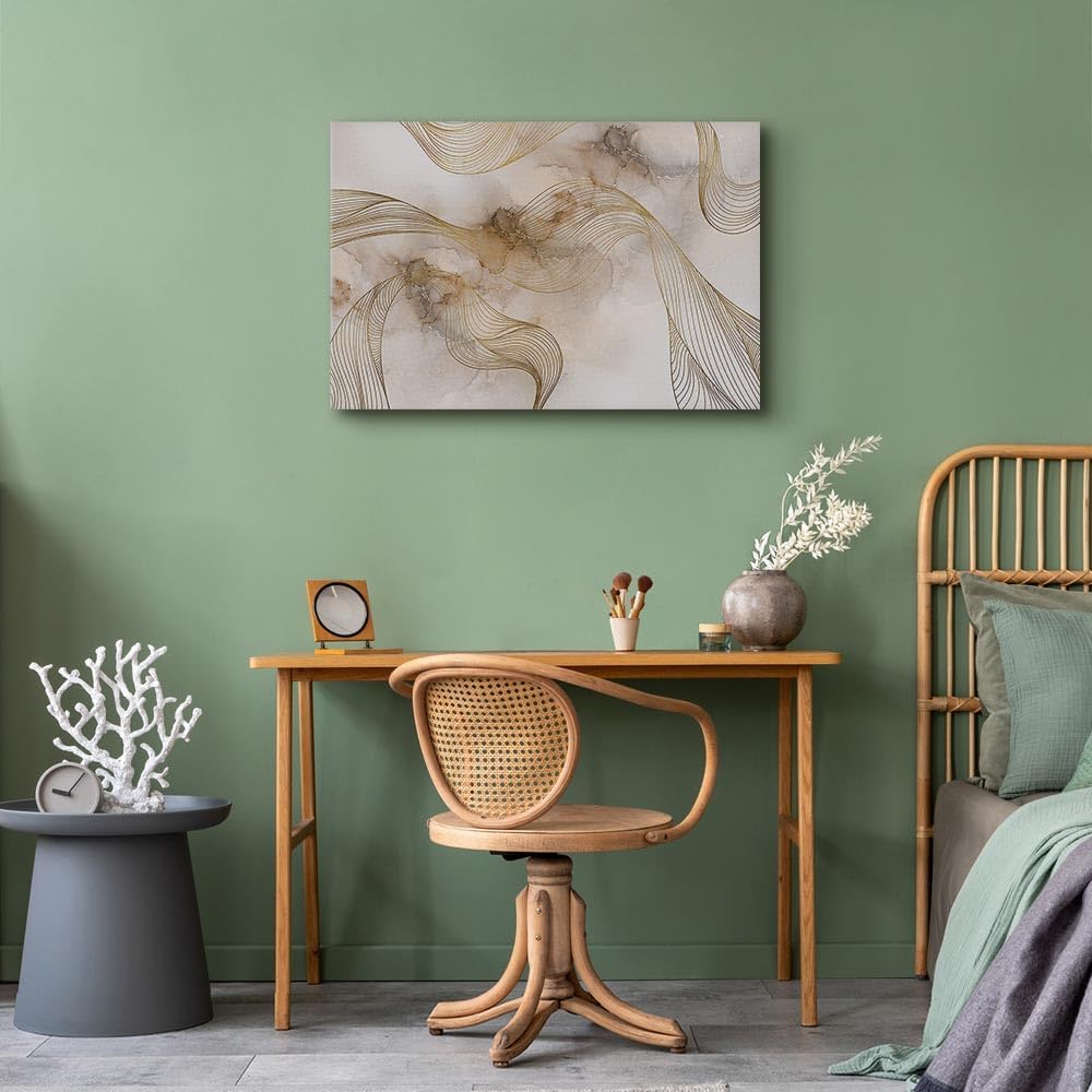 murando Akustikbild Abstrakt 120x80 cm Bilder Akustikschaum Hochleistungsschallabsorber Schallschutz