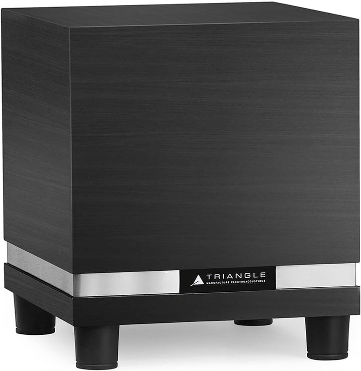 TRIANGLE – THETIS 300 Subwoofer mit 150W Verstärker – Bassreflex – 20 cm Lautsprecher – Cinch/LFE/Hi