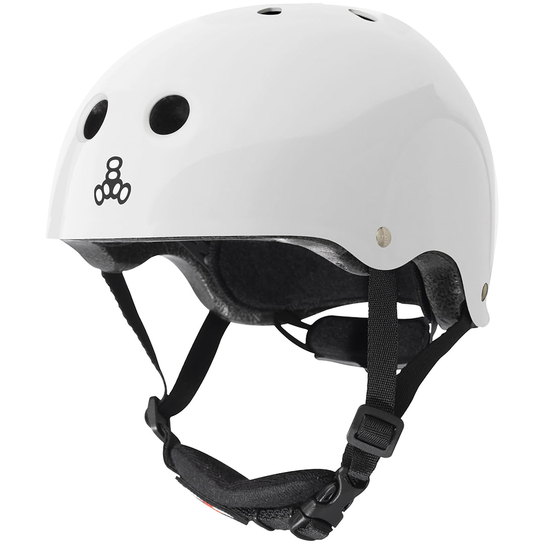 Triple Eight Unisex – Erwachsene Lil 8 Sporthelme, WeiÃŸ, Einheitsgrösse