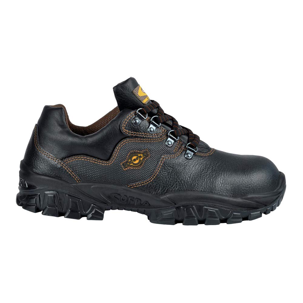 Cofra NT010-000.W44 NEW VOLGA S3 SRC Sicherheitsschuhe, Schwarz/Braun, Grösse 44 44 EU, 44 EU