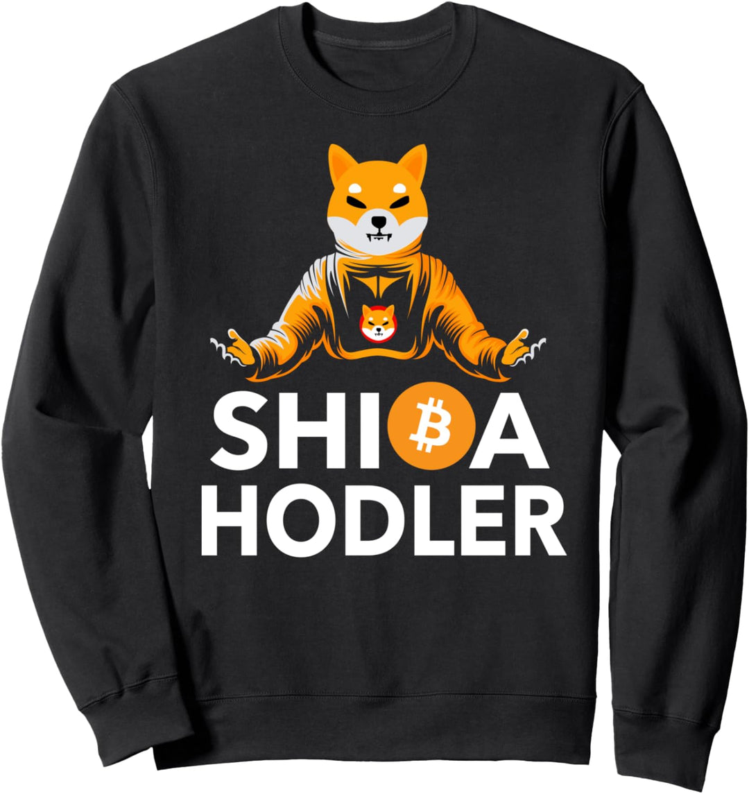 $SHIB Shiba Coin Shirt, Cryptocurrency Shiba Inu Hodler Sweatshirt