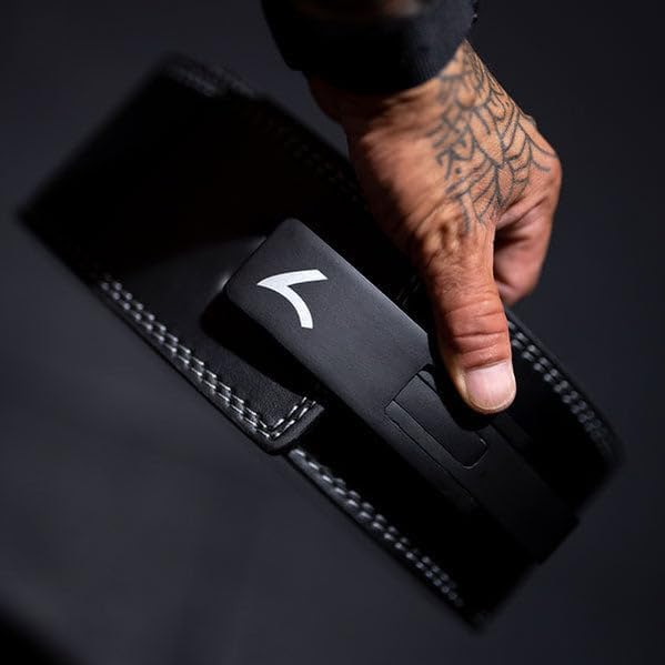 Reeva Halterriem Microfaser Lifting Belt – Gewichthebergürtel aus Mikrofaser mit Edelstahl-Schnalle
