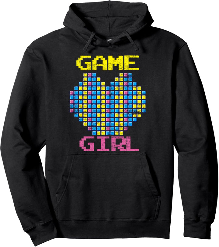 Videospiel Mädchen Gamer Nerd Geschenk Gaming Pullover Hoodie