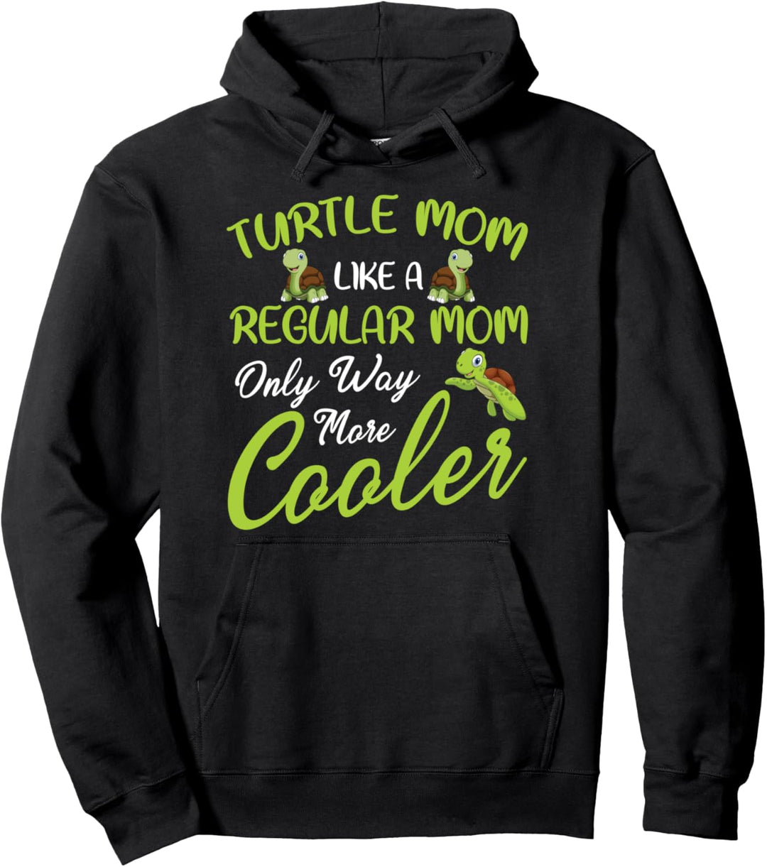 Turtle Mom Geschenk Schildkröten Pullover Hoodie