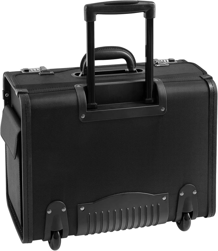 D & N Business & Travel 2 Rollen Pilotentrolley 38 cm Laptopfach