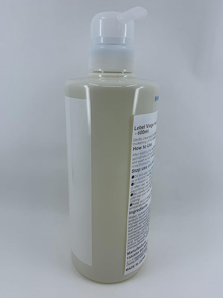 Lebel Viege Hair Shampoo - 600ml (Green Tea Set)