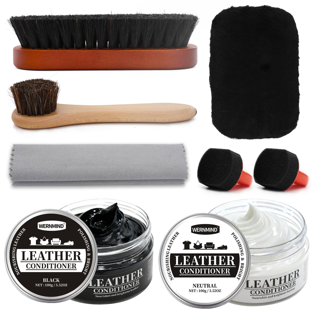 Schwarze Neutral Schuhcreme Lederpflegemittel Pflegt und regeneriert Schuhputzset Reiniger Couch Sti