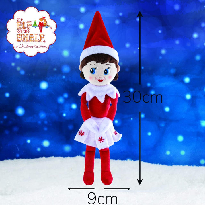 The Elf on The Shelf® Plushee Pals® Snuggler | Mädchen mit Blauen Augen | 34 cm Scout Elf Kuschelpup