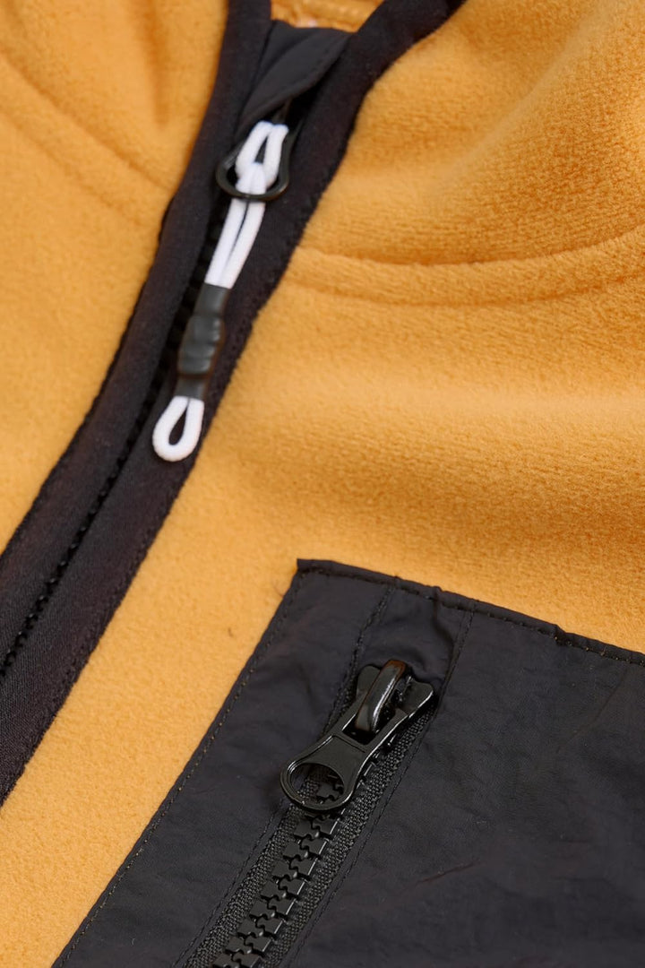Color Kids Fleece Waistcoat Midlayer * 122 Tangerine (3040), 122 Tangerine (3040)