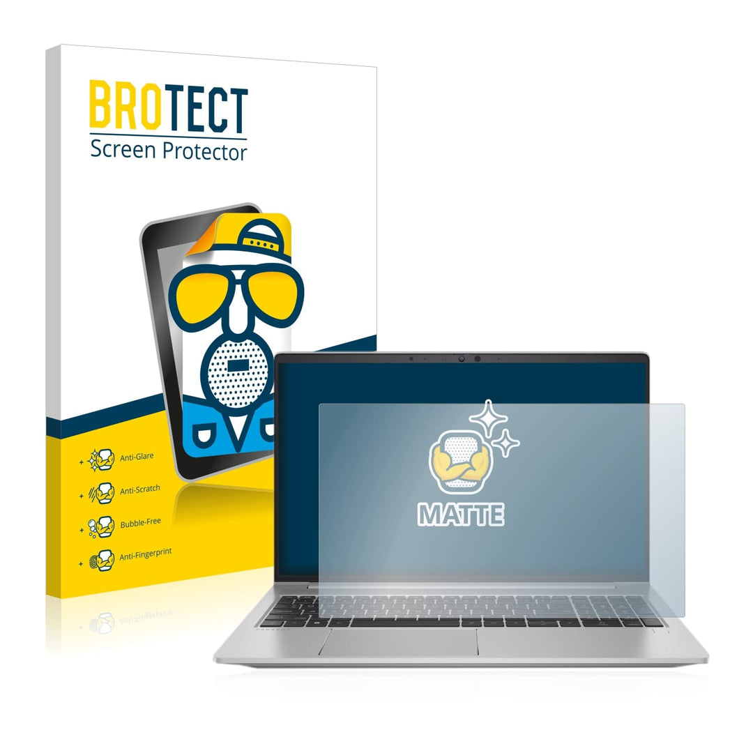 BROTECT Entspiegelungs-Schutzfolie für HP ProBook 650 G8 Matte Displayschutz-Folie, Anti-Reflex, Ant