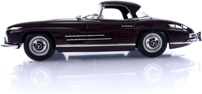 Norev - Mercedes-Benz 300 SL Roadster 1957 Red 1:18 Miniatur, 183891, Rot, 1/18