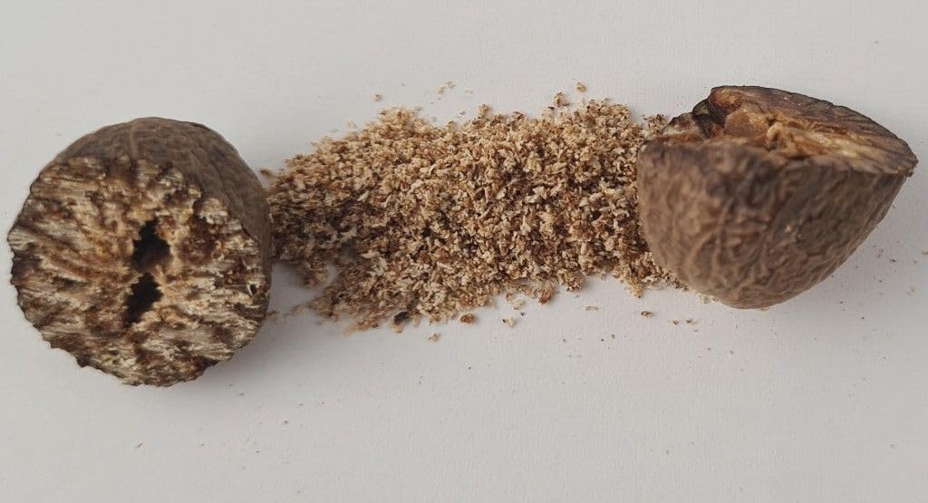 Muskatnuss ganz 100gr. (18-22Stück) oder 1 Kg (1000 gr), 1000 gr
