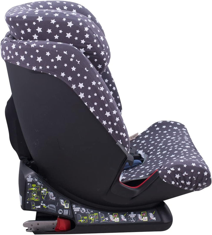 JYOKO Kids Bezug für Autositz kompatibel mit Romer Advansafix, Evolva IV M, aus Baumwolle (Winter Sk