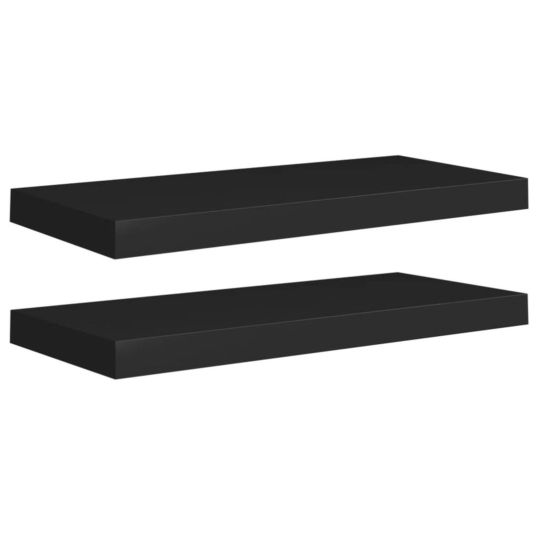 Tidyard Wandregale Schwebend 2 STK.Wandboard Buchregal Hängeregal DVD CD Regal für Dekos, Wohnzimmer