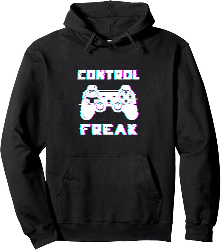 Kontrolle Freak spielen Arcade-Spiel über Spielen Spiele Pullover Hoodie