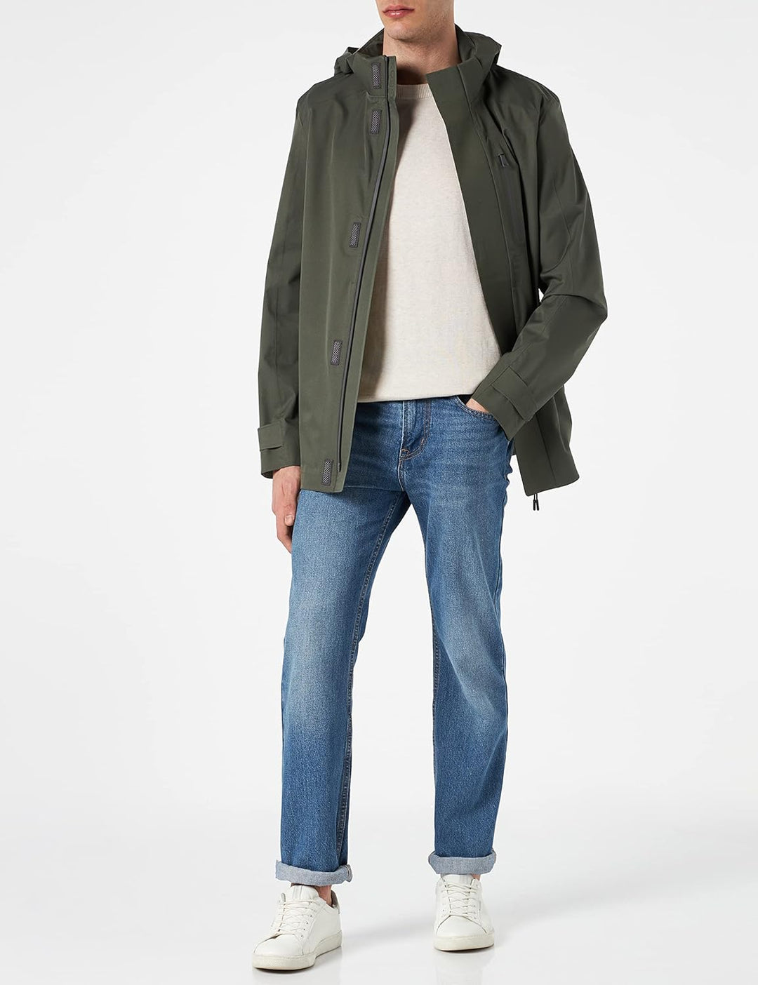 Geox M CALGARY Herren Jacken 44 Climbing Ivy, 44 Climbing Ivy