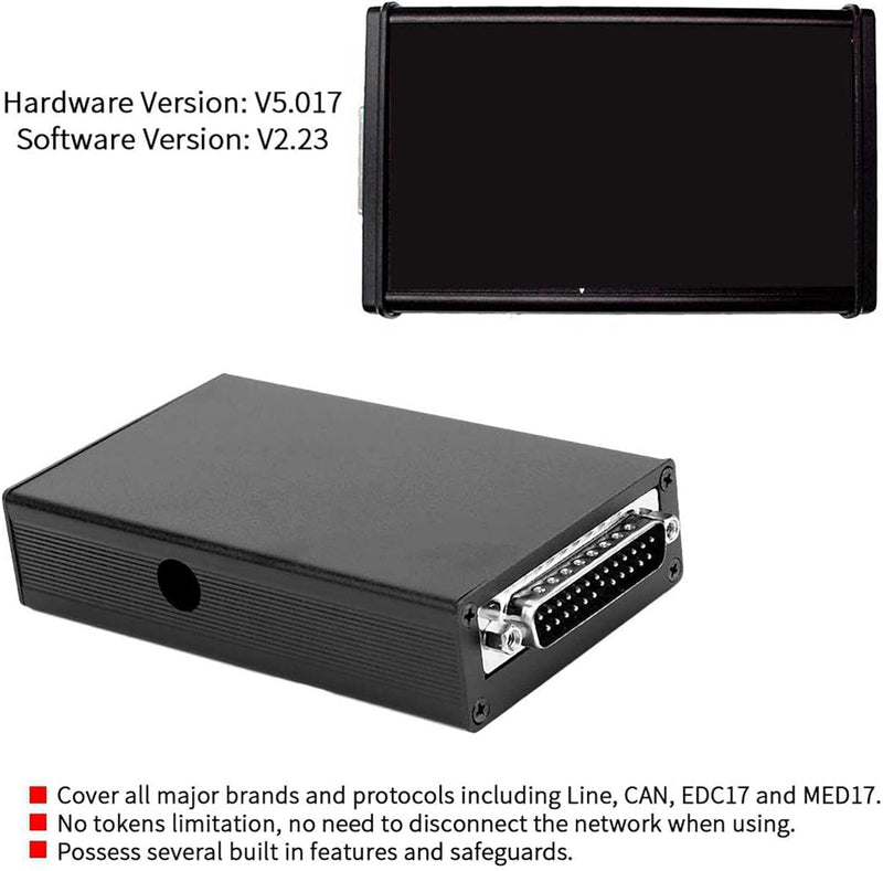 KESS V2 V5.017 ECU OBD2 Programmierung Werkzeug, Unbegrenzt Token Auto-ECU-Programmiertool für Auto-