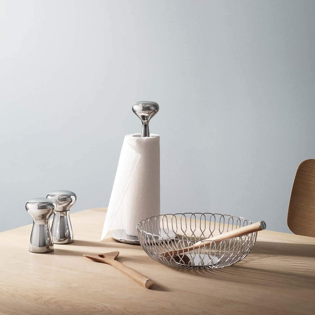 Georg Jensen ALFREDO Salatbesteck, Eichenholz