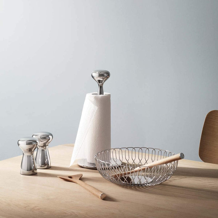 Georg Jensen ALFREDO Salatbesteck, Eichenholz