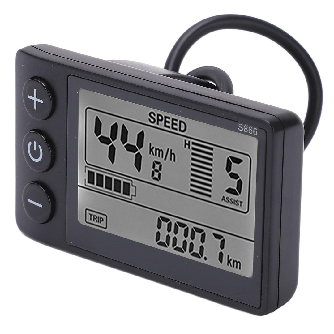 Bnineteenteam S866 LCD-Display, Grossbild-LCD-Display mit wasserdichtem Stecker Electric Refit Parts