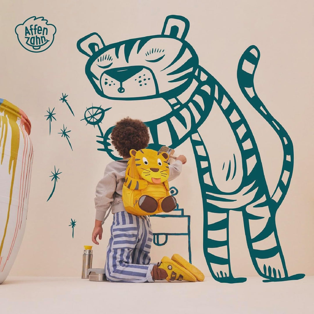 Affenzahn Kinderrucksack Grosser Freund | Kindergartenrucksack für Kinder von 3 bis 5 Jahren mit fun