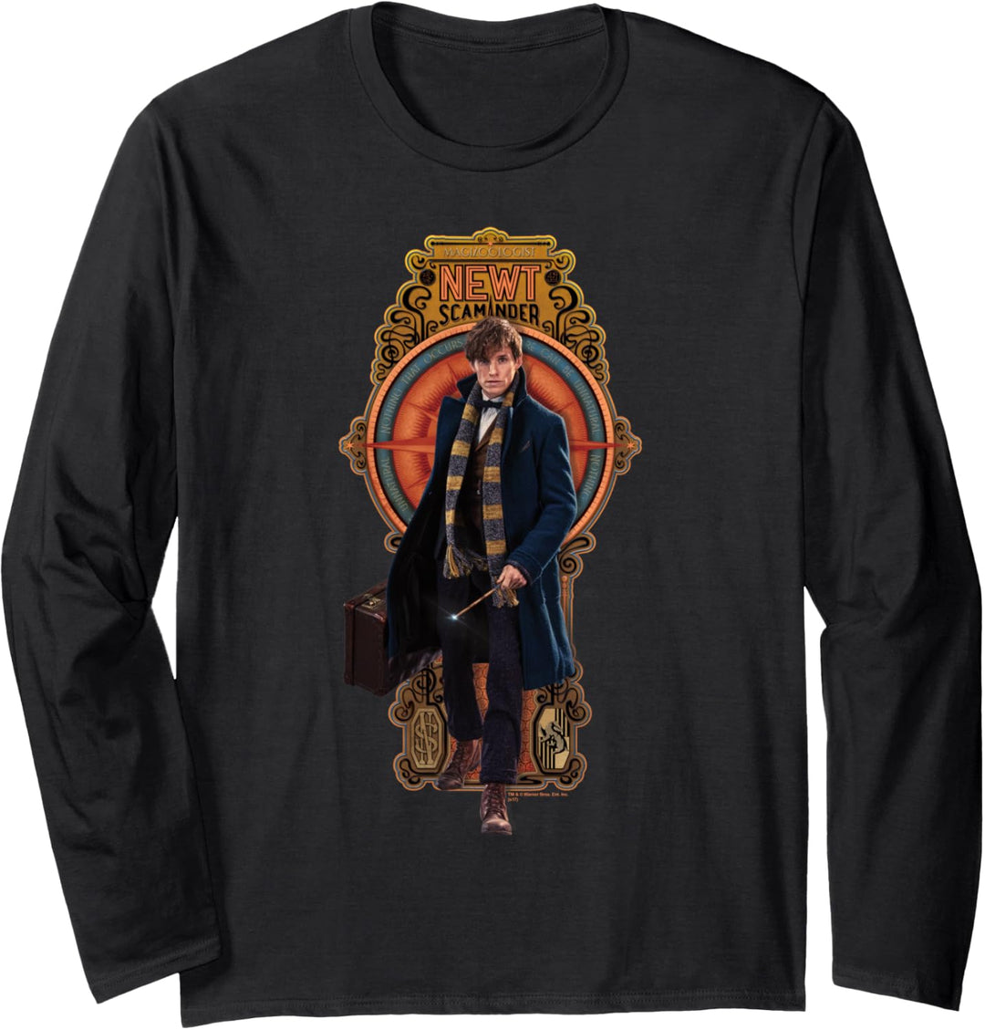 Fantastic Beasts and Where to Find Them Newt Scamander Langarmshirt