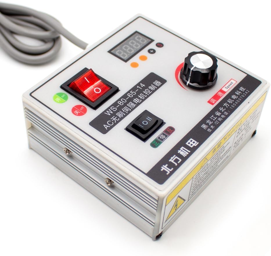 Toplionace 220V Bürstenloser Gleichstrom Servomotor Satz mit Controller für Holzbearbeitung Drehmasc