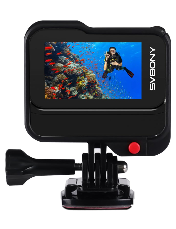SVBONY SVGo 4K30FPS Unterwasserkamera, WiFi Action Cam, EIS Stabilisierung, Wasserdicht Bis 30m, Mag