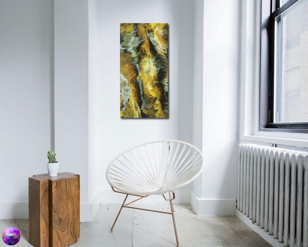 Original Gemälde Abstrakte Malerei - moderne hochglanz Wandbilder - Resin Art Kunst Bild Harz Unikat