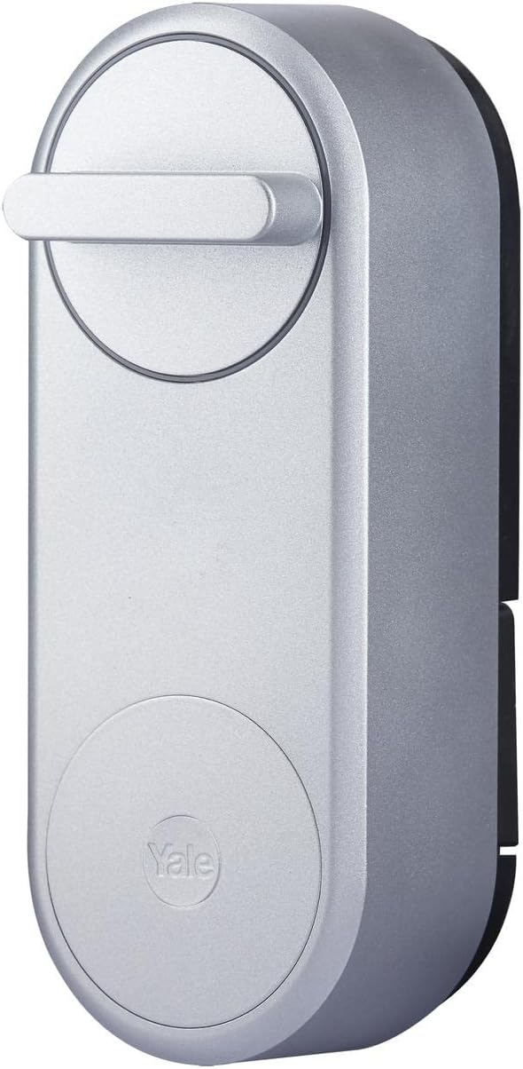 Yale Linus Smart Lock - Silber (05/101200/SI) - Schlüsselloses und sicheres Türschloss, Linus Smart