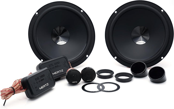 Hertz 16,5cm / 165mm 2-Wege Auto Lautsprecher Komponenten System/Boxen DSK 165.3-80 Watt RMS / 160 W