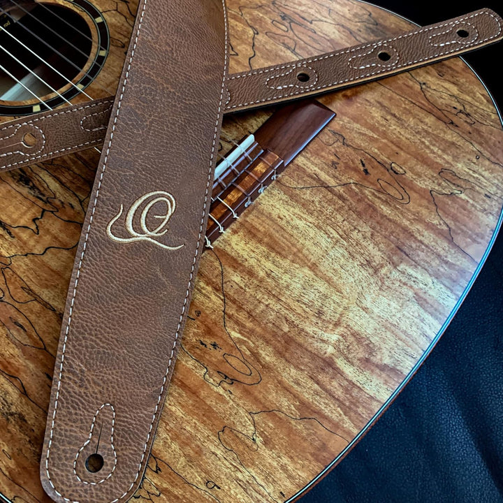 Ortega Guitars veganer Gitarrengurt längenverstellbar - Vegan Series - Akustik Gitarre / Bass, E-Git