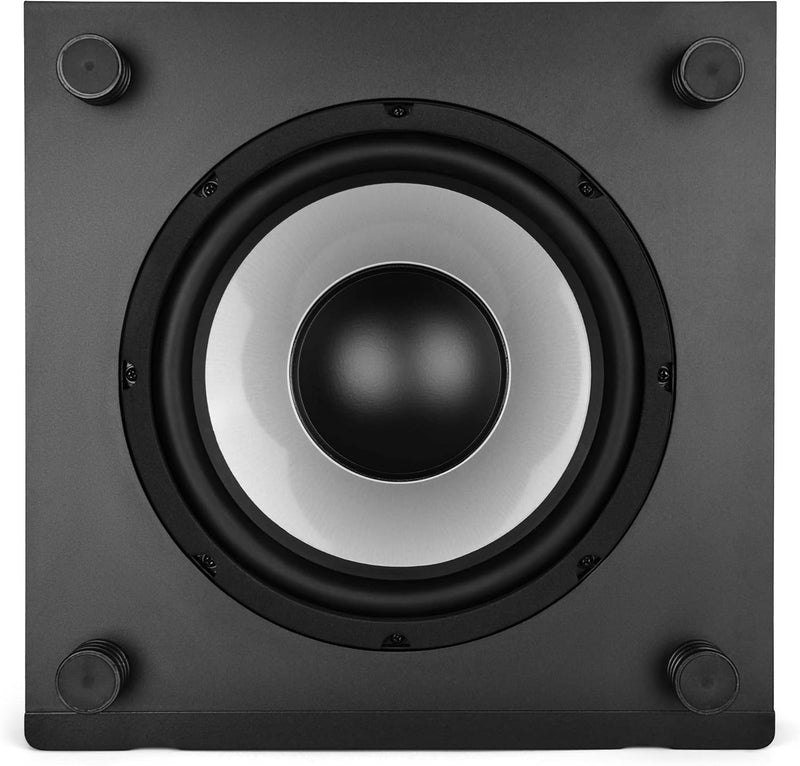 mivoc SW1100A schwarz, aktiver Subwoofer, Aktivsubwoofer - Preis-/Leistungssieger Audio Video Foto 1