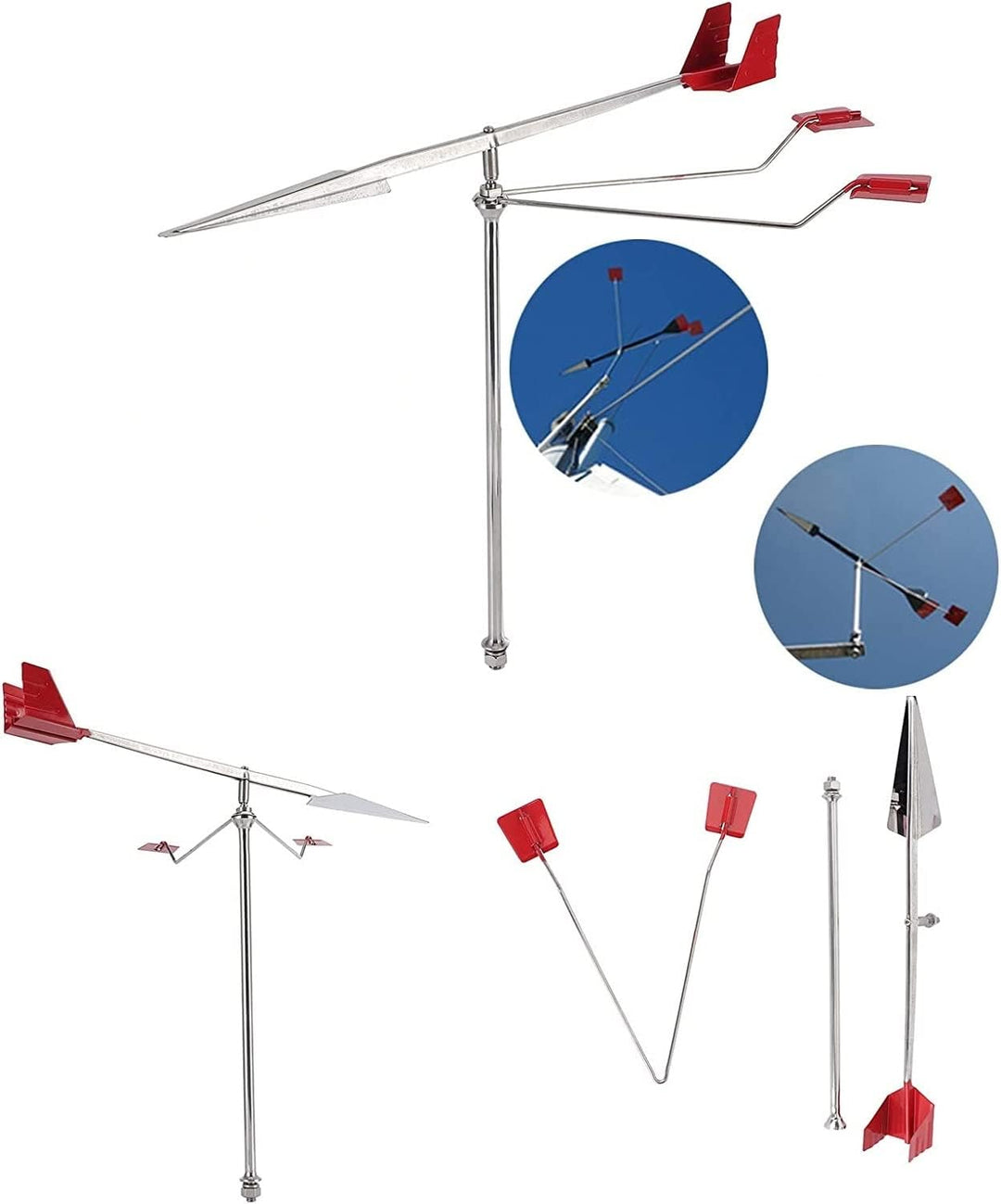 ARBO-INOX Windanzeiger Wind King Verklicker Edelstahl