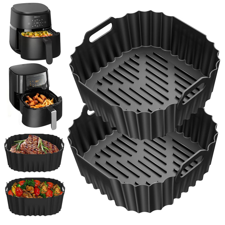 Heissluftfritteuse Silikonform für Philips 2000 Series 4,2L NA229/00, Airfryer Silikonform für Phili