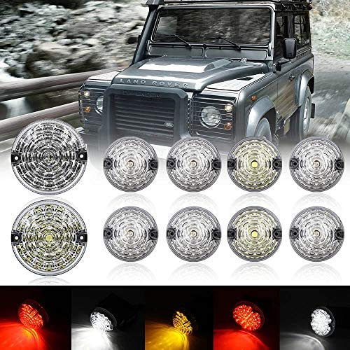 NSLUMO 10 Stück die Kompletten Lichtkits Anzeige Hinten Rückleuchte Nebel & Rückwärts & Vorderseite