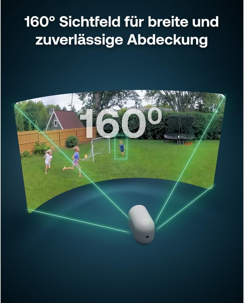 Arlo Pro 6 Überwachungskamera Aussen WLAN, Kabellos, 2K+HDR, Farb-Nachtsicht, 160° Blickwinkel, Spot