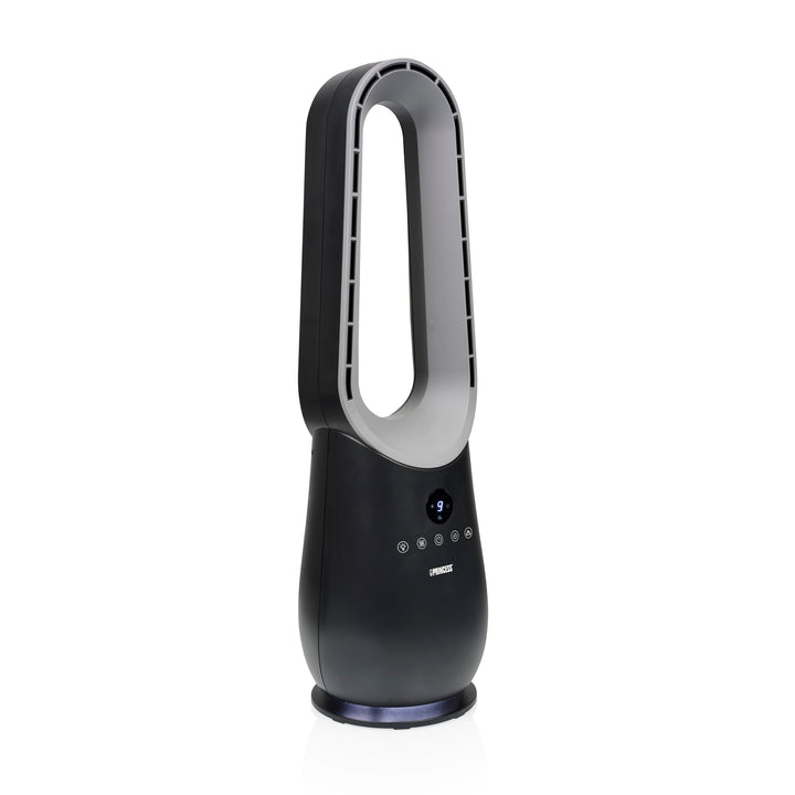 Princess Ventilator ohne Blätter – 70 W – Stimmungslicht – Niedriger Verbrauch – 75°-Oszillation – 3