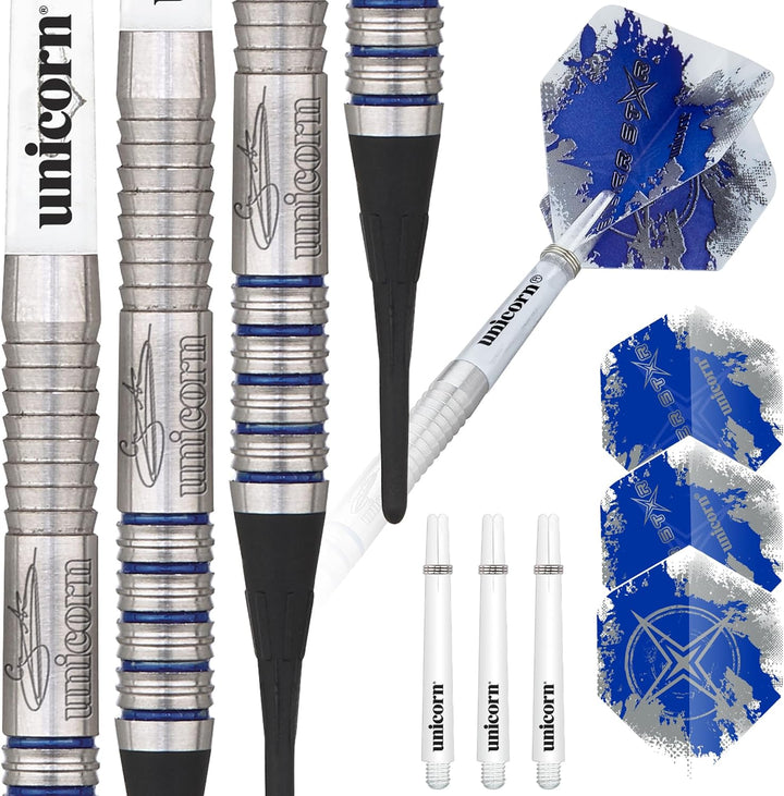 Unicorn Einhorn Herren Star Gary Anderson Soft-Tip Darts, Herren, Star Gary Anderson Soft Tip 19 g s