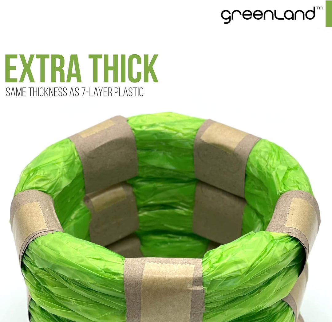 Greenland® Umweltfreundliche Nachfüllfolienringe, kompatibel mit Tommee Tippee Twist & Click, Simple