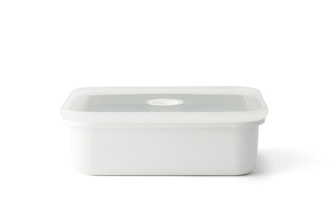 Honeyware 87007 Auflaufform / Backform aus Emaille, flach, mit Aroma-Deckel, Ofenform für Aufläufe,