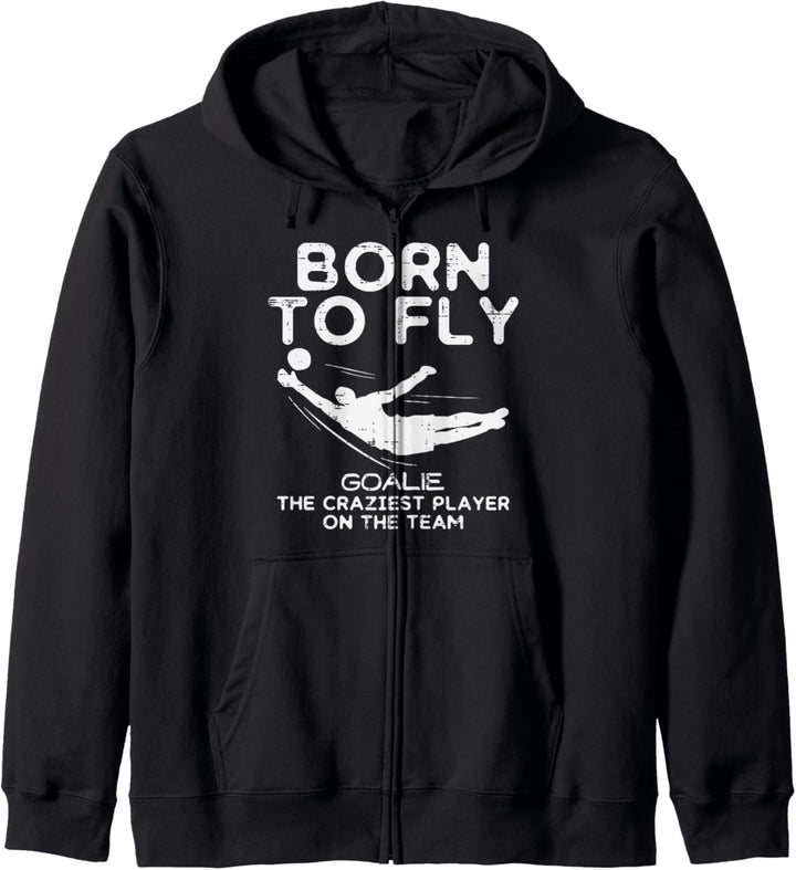 Born To Fly Torwart Fussballtorwart Kapuzenjacke