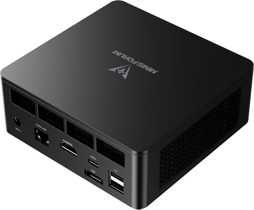 MINIS FORUM Mini PC UM760 Slim, AMD Ryzen 5 7640HS, 6 Kerne/12 Threads bis zu 5,0 GHz, 16GB DDR5 RAM