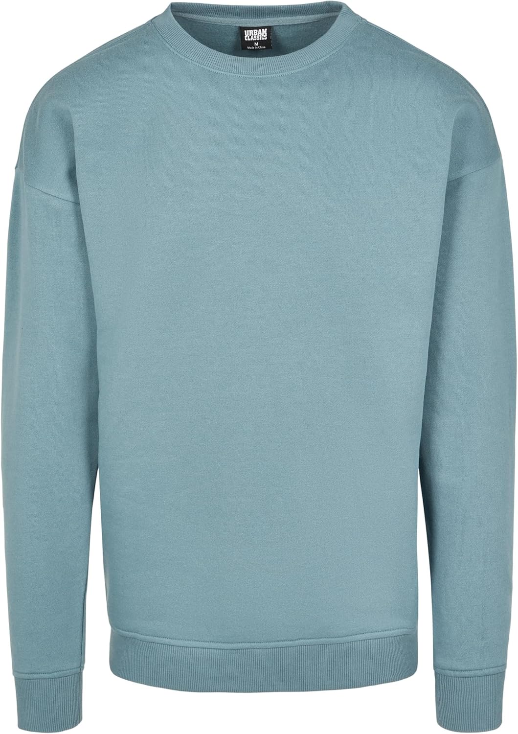 Urban Classics Basic Crewneck Männer Langarmshirt schwarz Basics, Streetwear XS Grosse Grössen Dusty